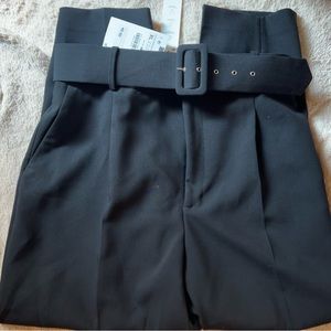 Zara pants with belt